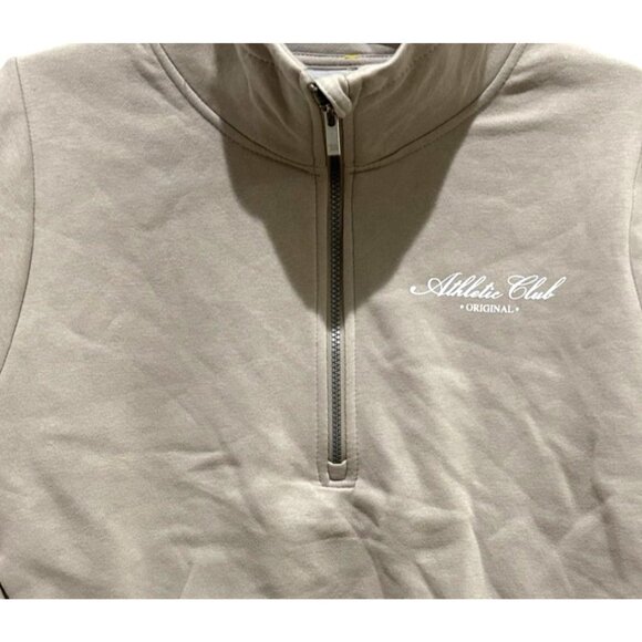 NEW All in Motion Cropped Fleece Lined Half Zip, Women's XL, MSRP $25 - Picture 3 of 4